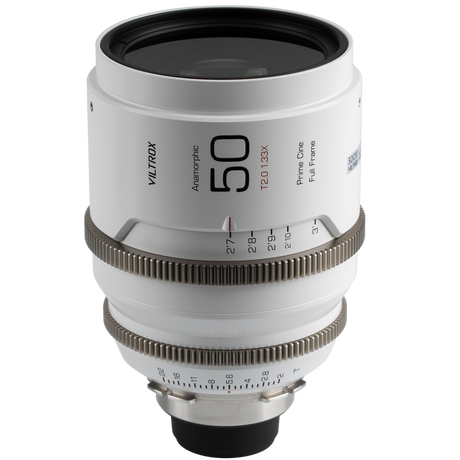 Anamorphic cine lens 50mm T/2.0 1.33x with PL mount